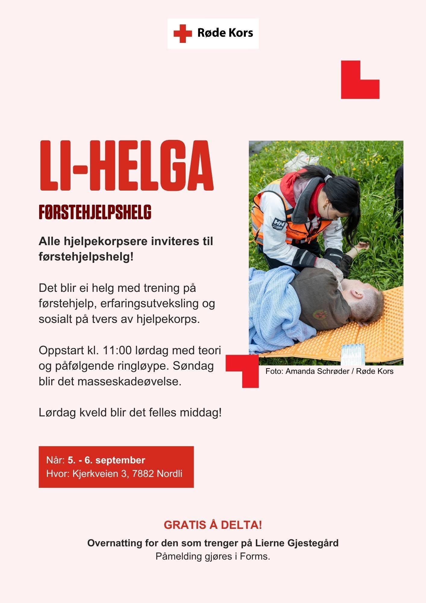 Førstehjelpshelg i Lierne